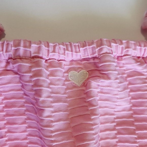 Stoney Clover Lane x Target NWOT Women's Pink Textured String Bikini Bottom Sz L - Picture 7 of 9